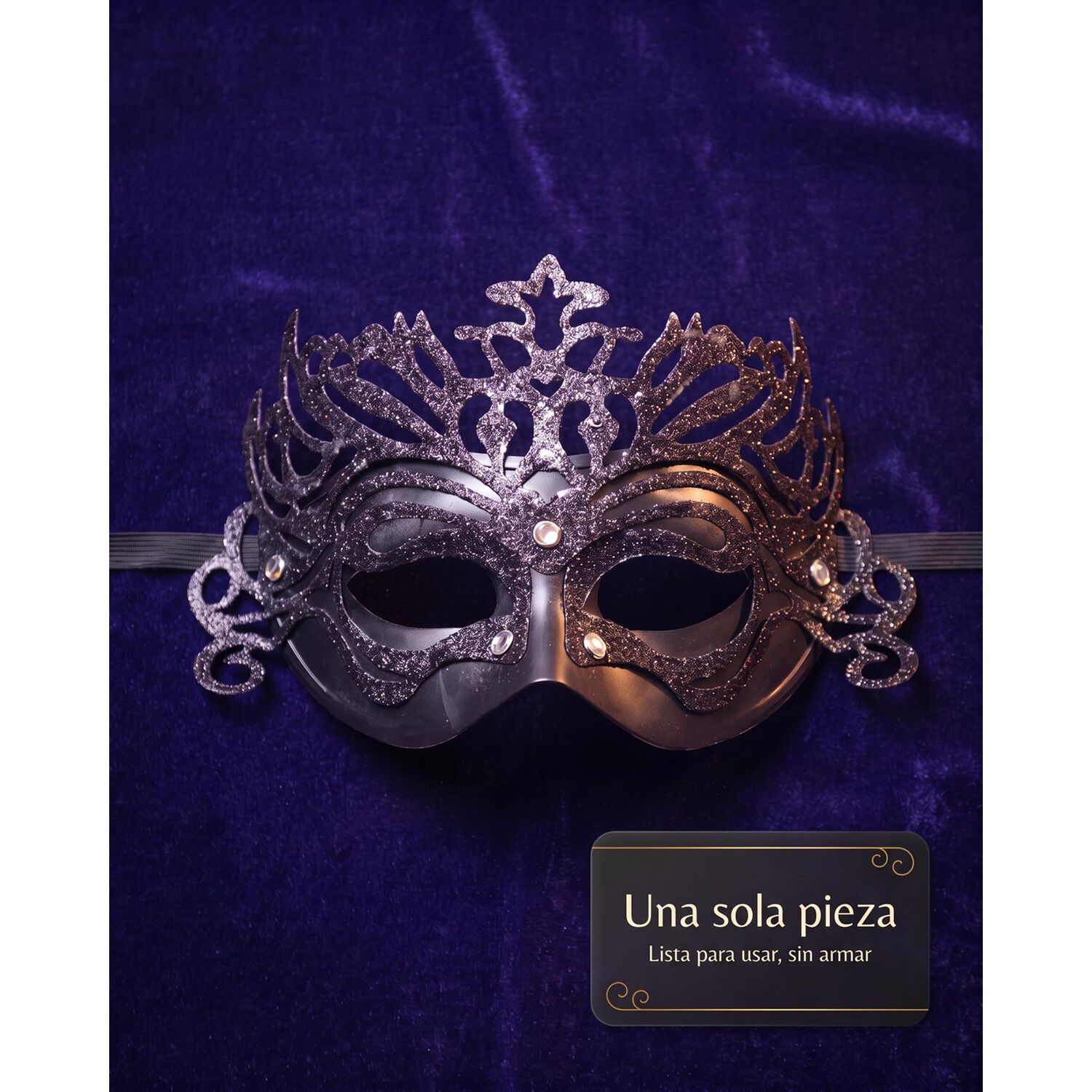 M&aacute;scaras Misterio Veneciano Antifaz Disfraz Sexy Venecianas image number 19.0
