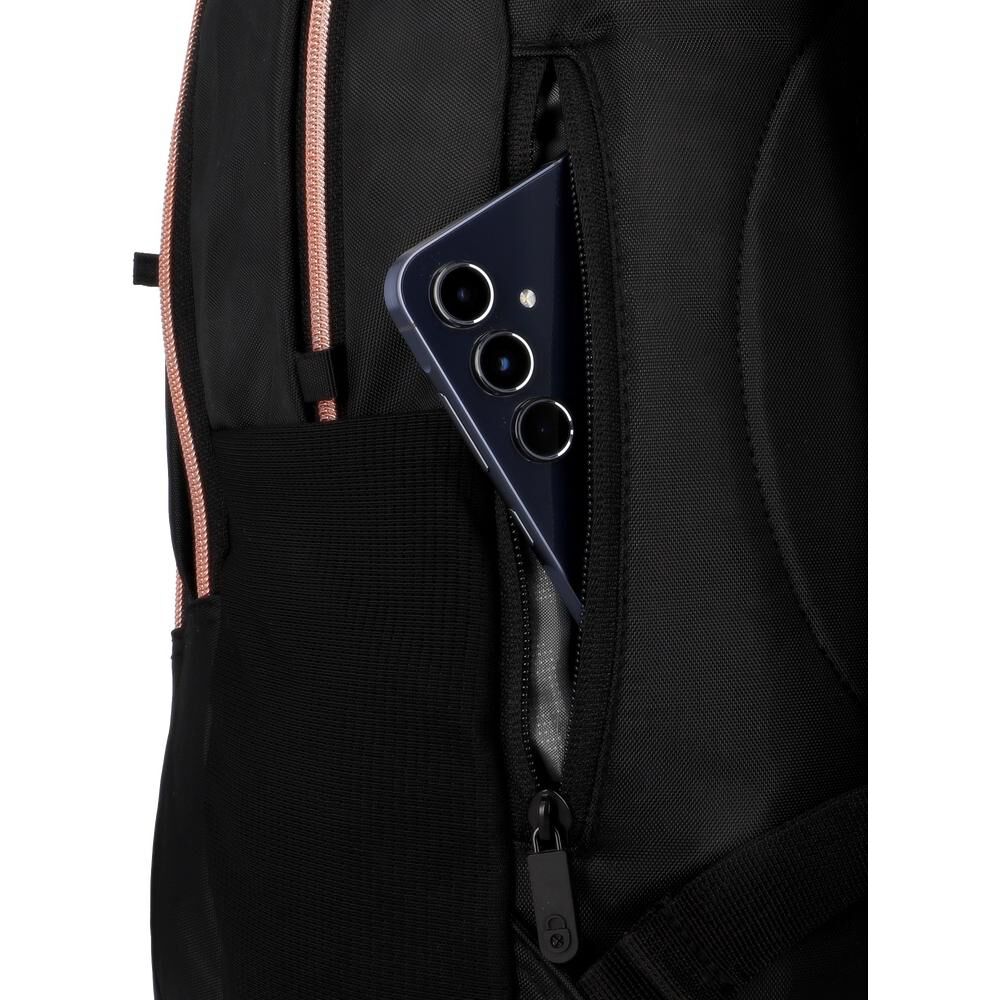 Mochila Notebook Xtrem Kansas 6xt Negro/rose Gold 15" image number 9.0