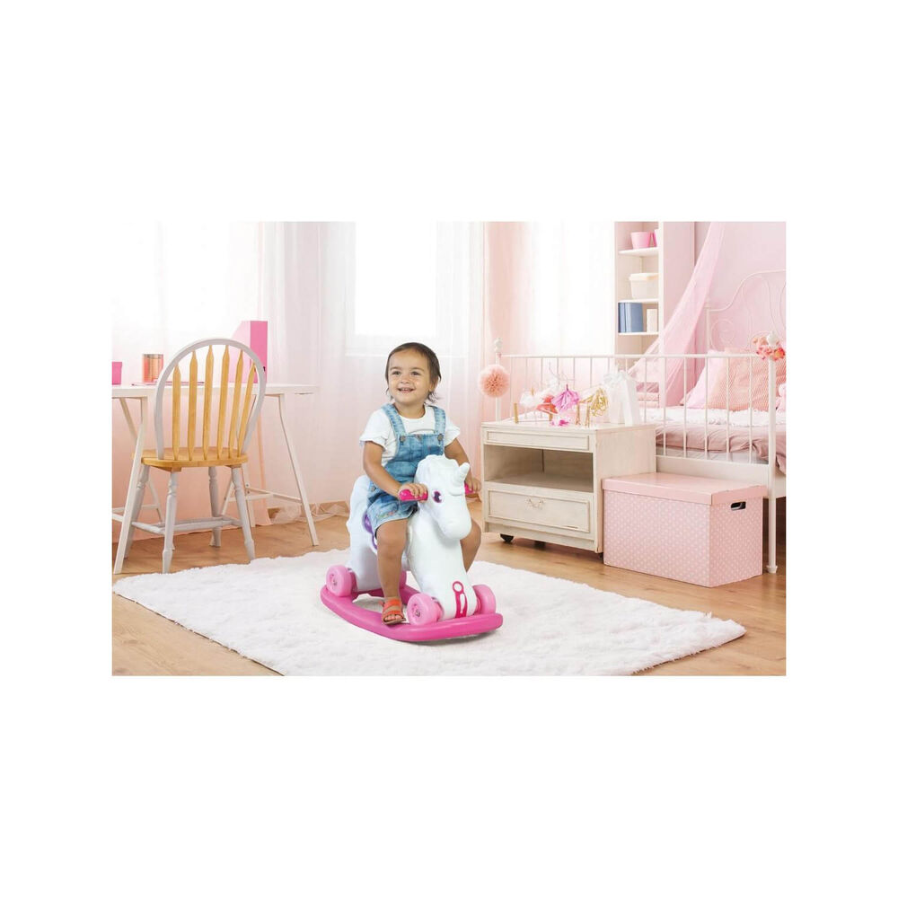 Unicornio Mecedor Con Ruedas 70x30x52 Cms Dolu image number 1.0
