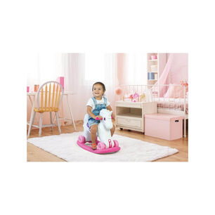 Unicornio Mecedor Con Ruedas 70x30x52 Cms Dolu