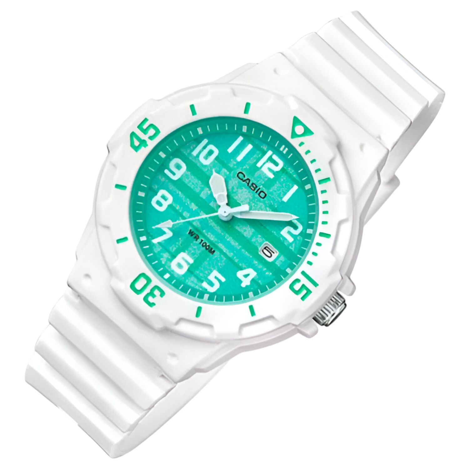 Reloj Casio De Ni&ntilde;a Lrw-200h-3cvdf Blanco / Verde image number 4.0