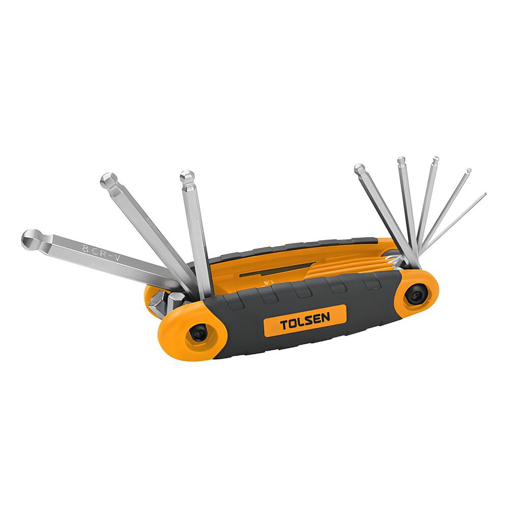 Juego De Llaves Allen Doblable 1.5 A 8mm - Tolsen image number 0.0