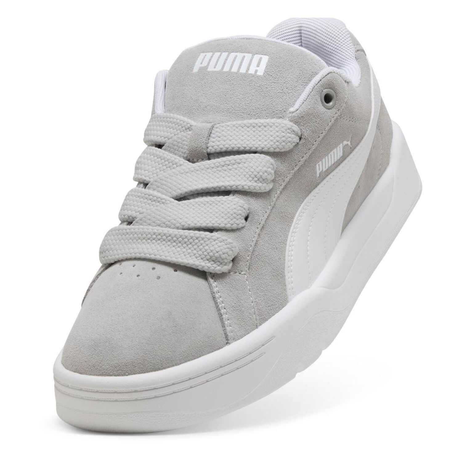 Zapatilla Urbana Mujer Puma Park Lifestyle Easy Sd Wns Gris image number 4.0