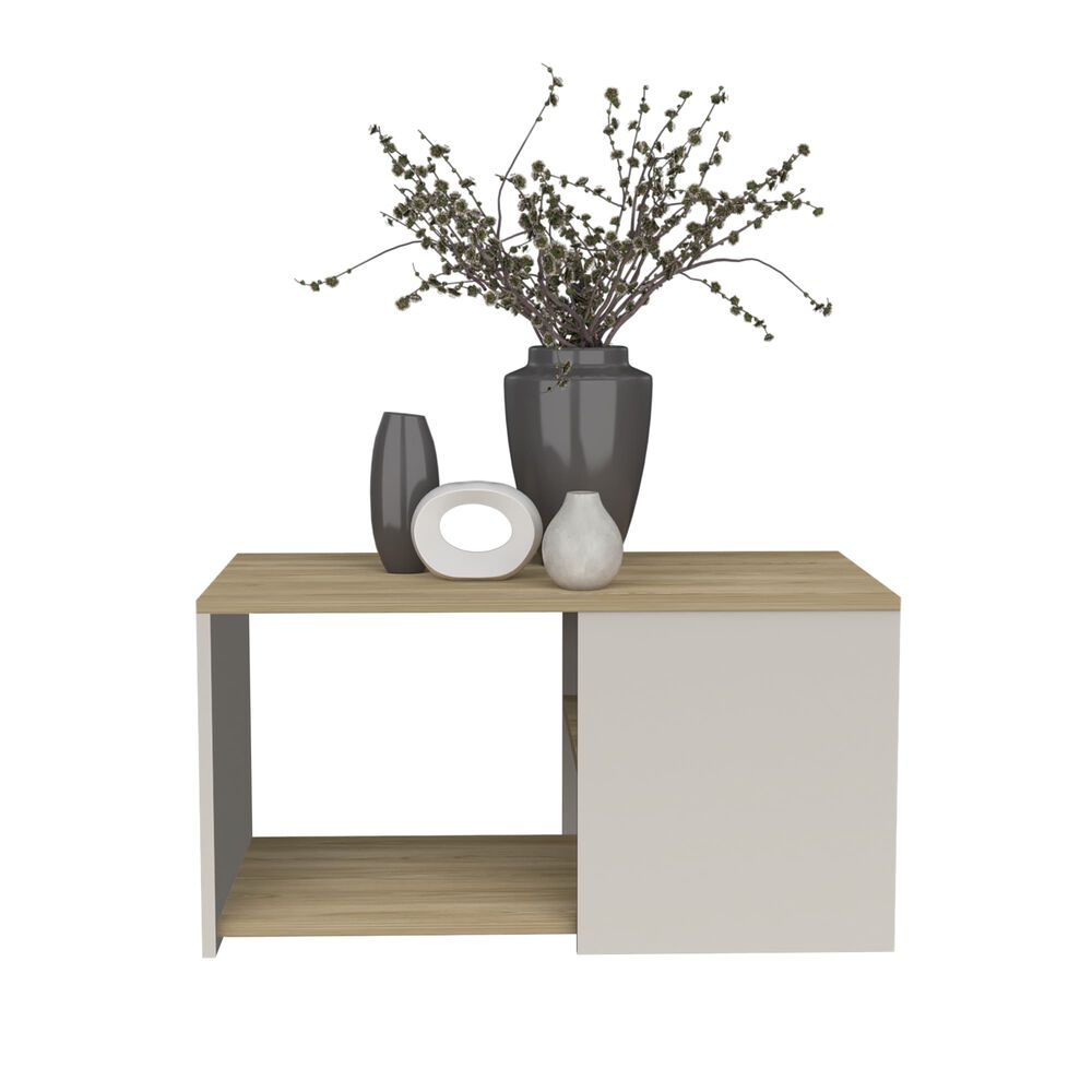 Mesa De Centro Fm Caf&eacute; Claro 42,1x80,1x45,1 Cm image number 2.0