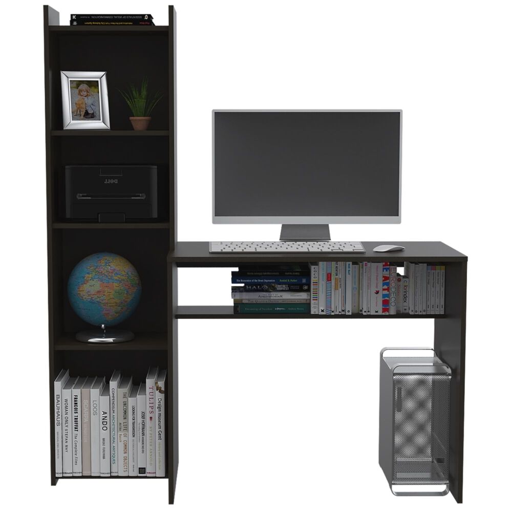 Escritorio Biblioteca 150x127,1x50 Cm Fm-030n Negro image number 2.0