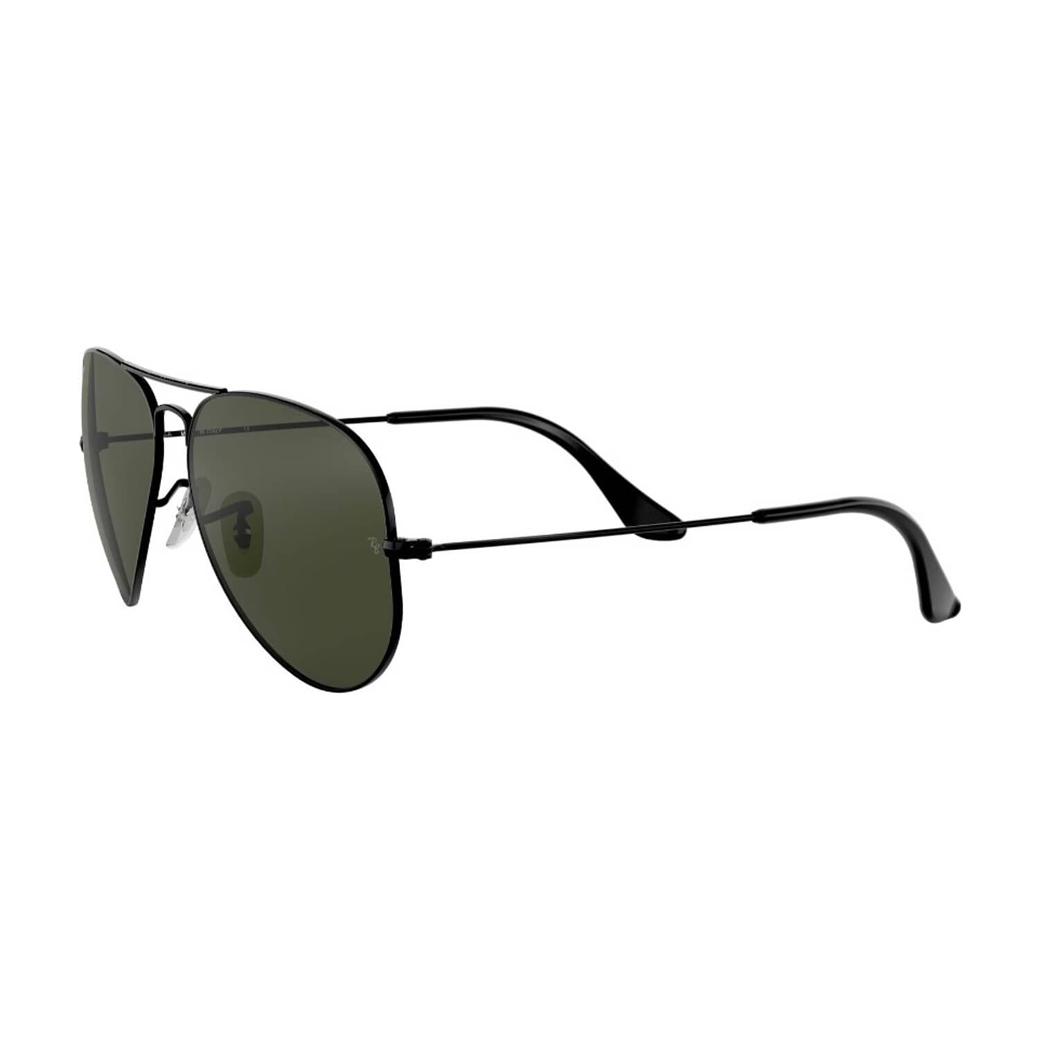 Lentes De Sol Aviator Black Green Ray-ban image number 2.0
