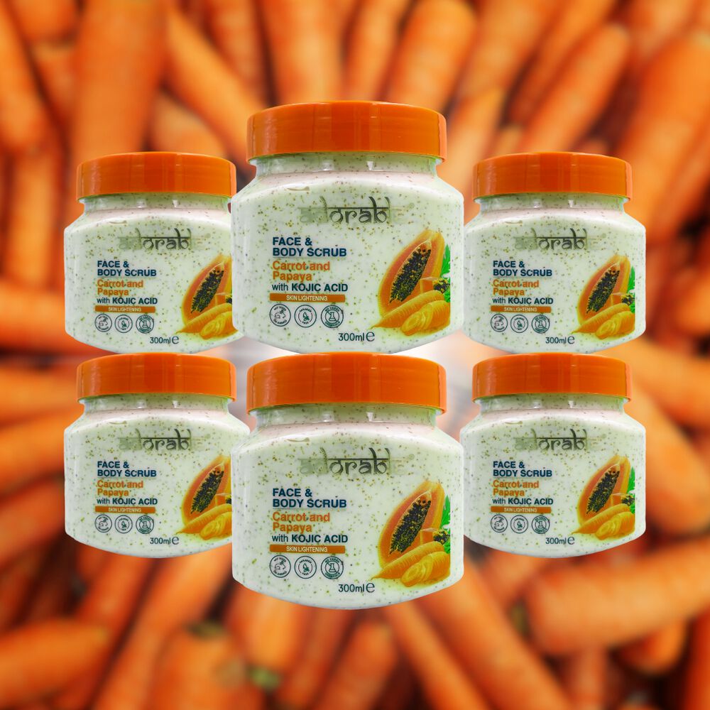 Pack Adorable 6 Exfoliantes Zanahoria-papaya & Ácido Kójico 300ml image number 2.0