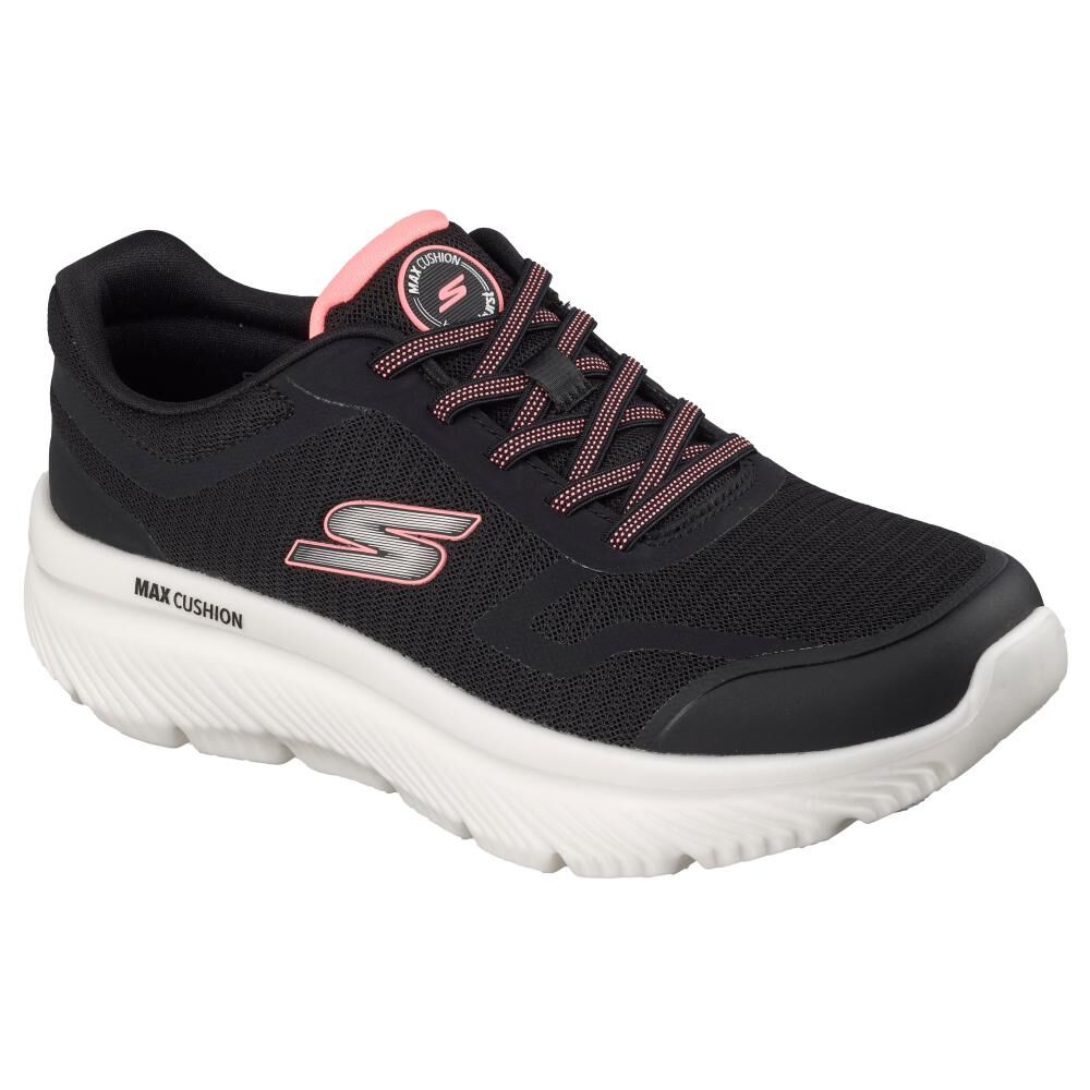 Zapatilla Urbana Mujer Skechers Go Walk Max Cushioning Hyper Burst Bkpk image number 3.0