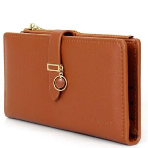 Billetera De Mujer Jolie Brown Carven