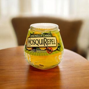 Vela De Citronela Repelente De Mosquitos 198 Gr Mosquirepel