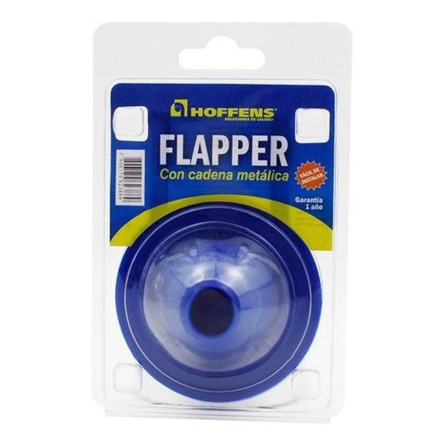 Flapper Wc Estanque Cadena Acero Inoxidable Hoffens image number 1.0