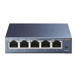 Switch Tp-link 5 Puertos Gigabit Tl-sg105 High Performance