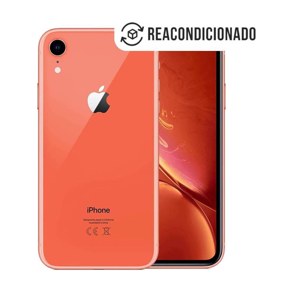 Iphone Xr 128 Gb Coral Reacondicionado image number 1.0