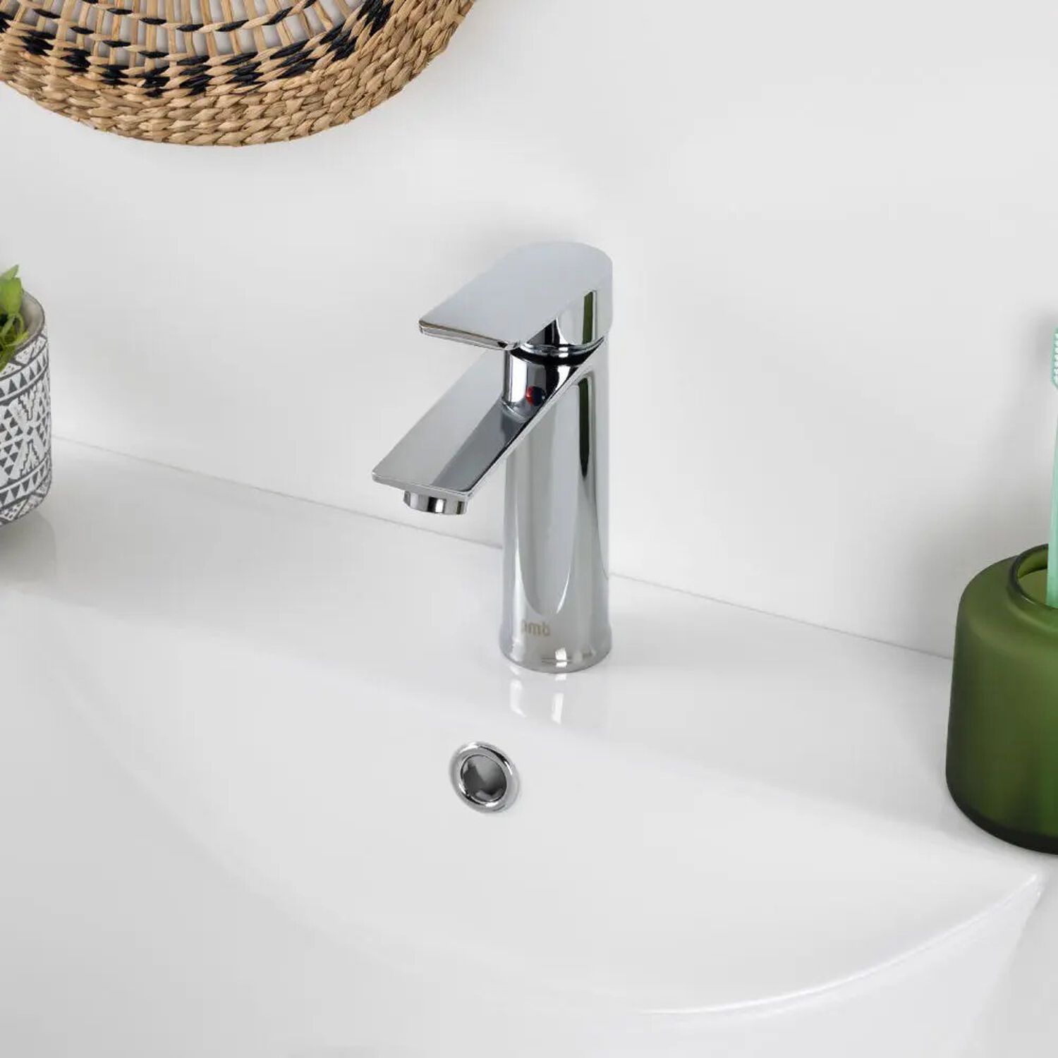 Monomando Llave Grifo Lavatorio Modelo Queens Marca Pmb image number 3.0