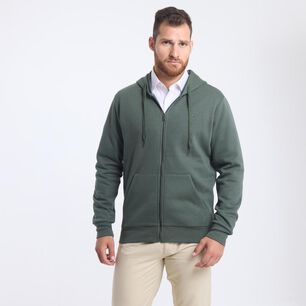 Poler&oacute;n Liso Regular Cuello Alto Con Capucha Hombre Herald