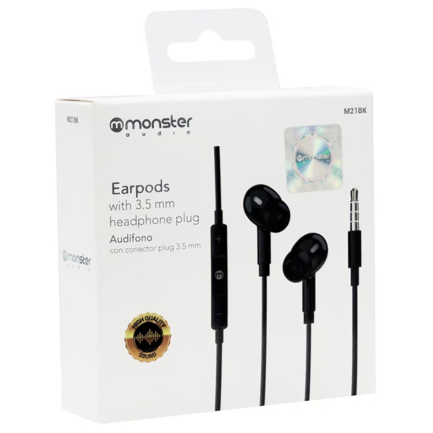 Audifonos Alambricos Manos Libres Jack 3.5mm Inear Earpods image number 3.0