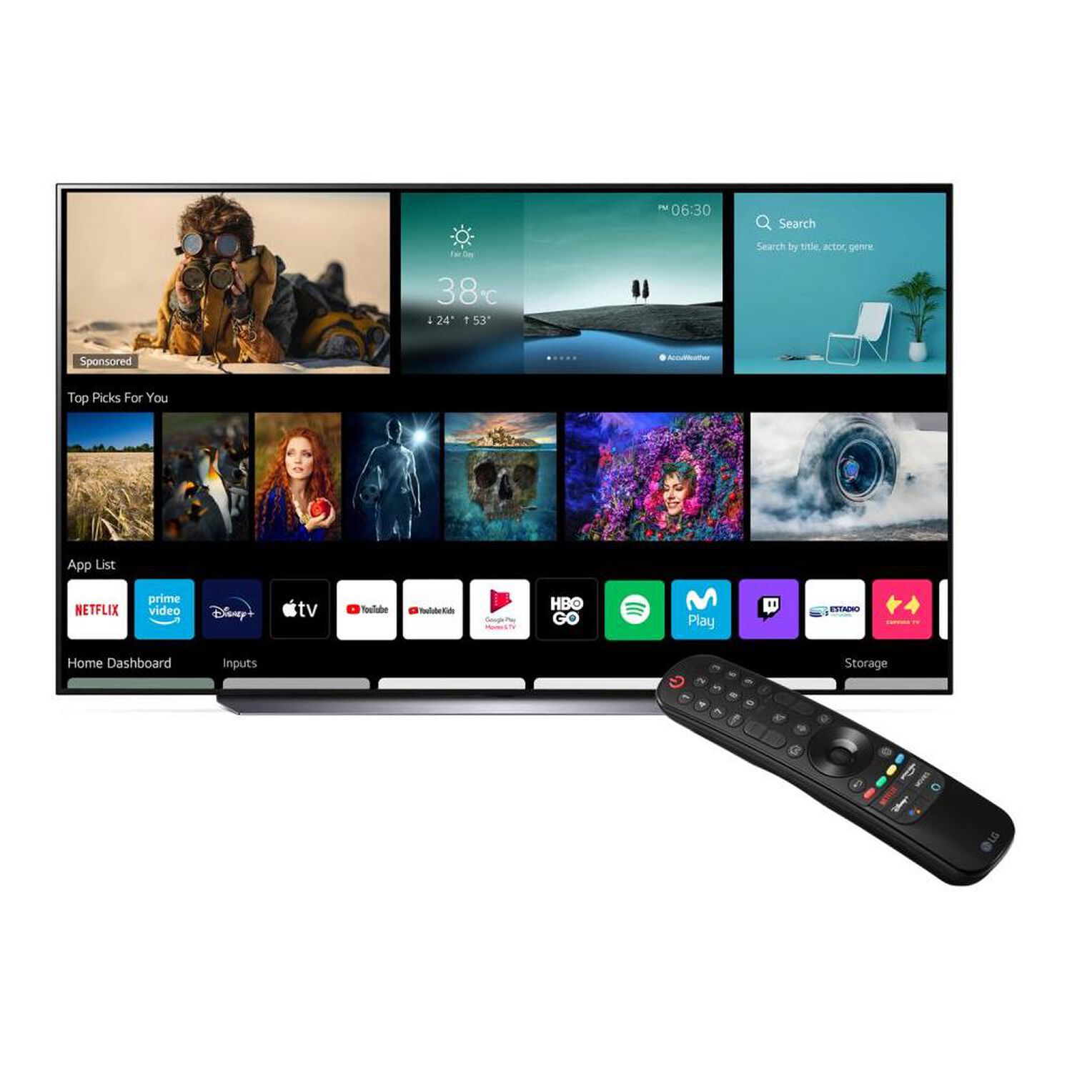 Oled LG OLED48C1PSA + Fn4 / 48" / Ultra HD / 4K / Smart Tv image number 1.0