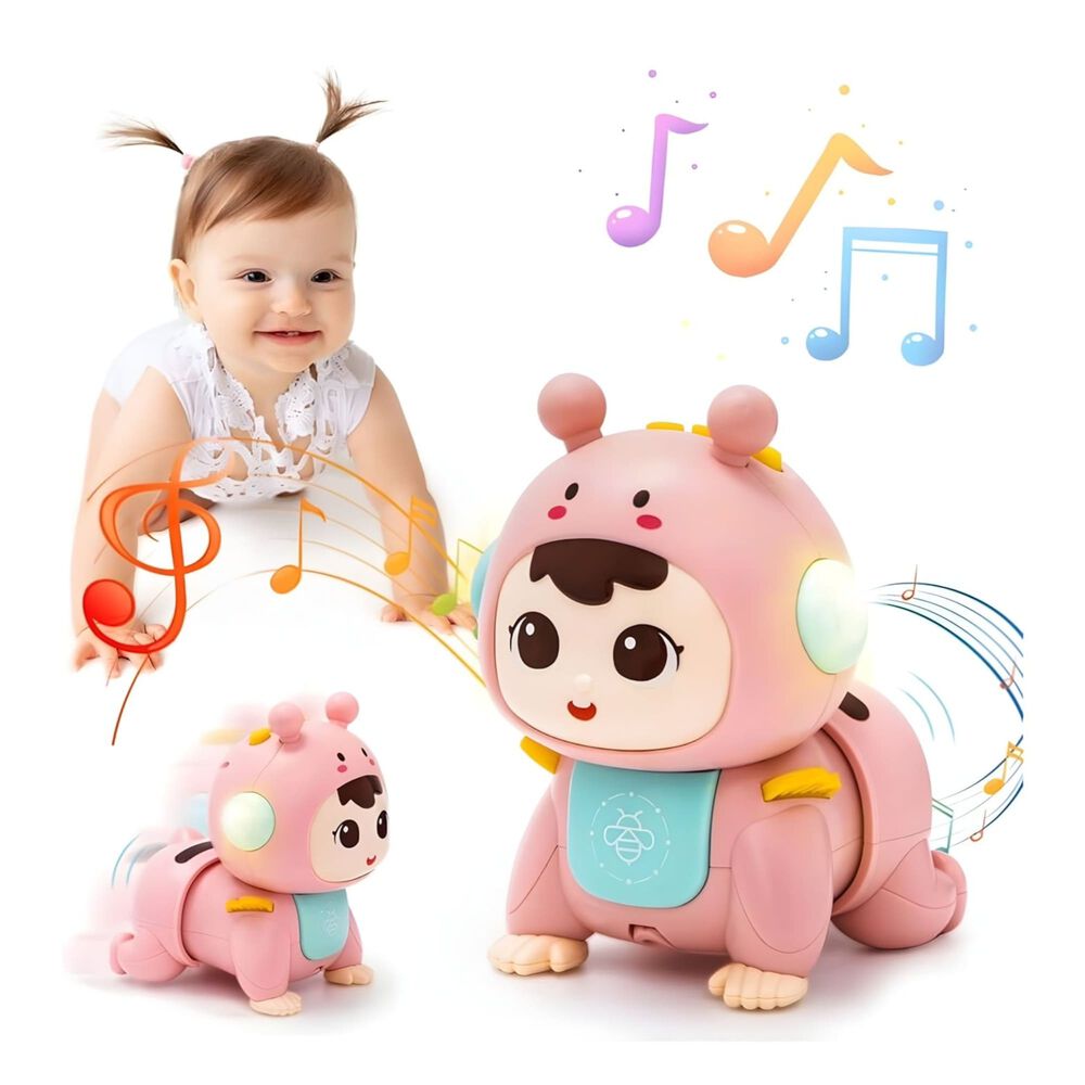 Juguete Did&aacute;ctico Beb&eacute; Gateador Rosa Huanger 28n6 image number 1.0