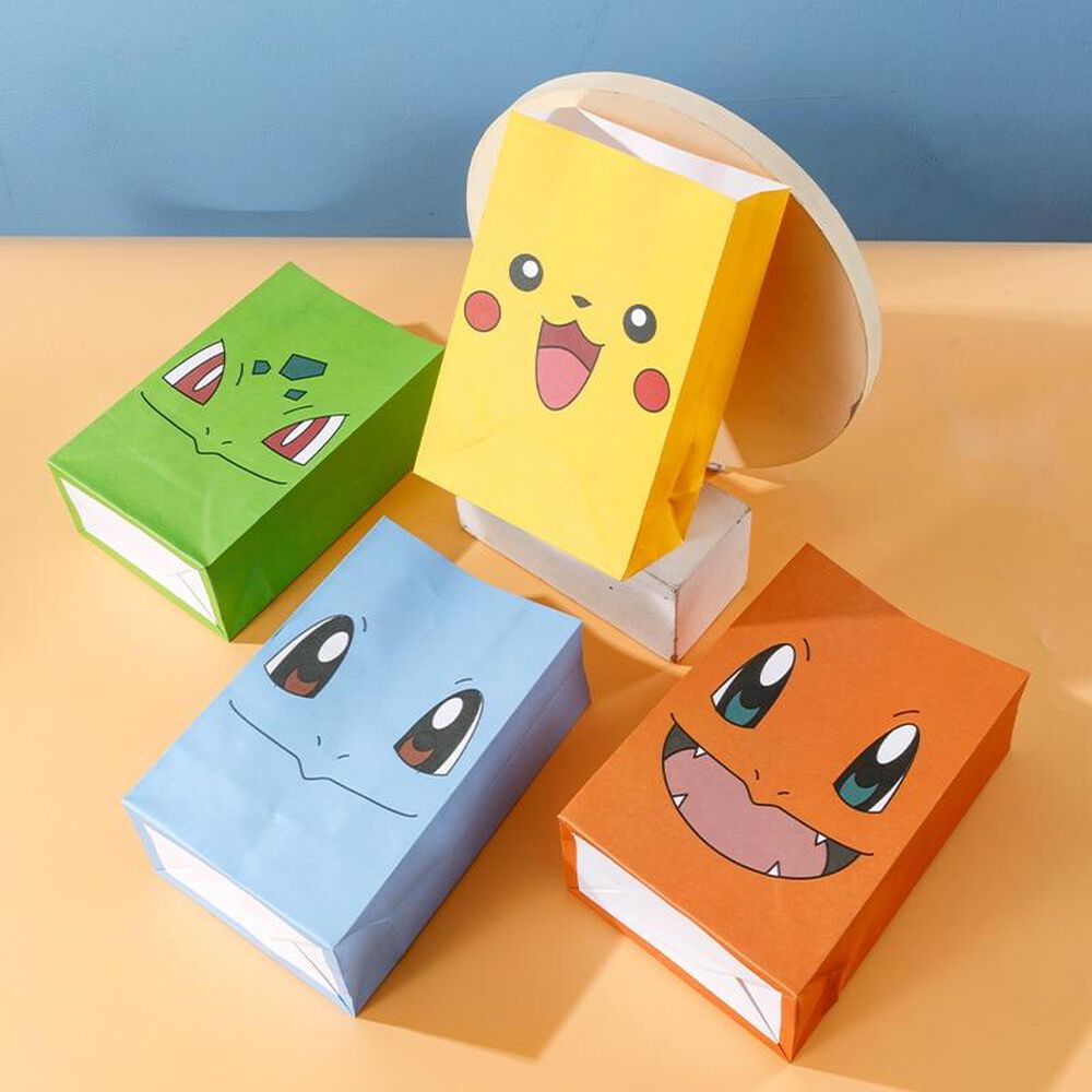 Pack 12 Bolsas Dulces Premium Pokemon Caritas Cumplea&ntilde;os image number 1.0
