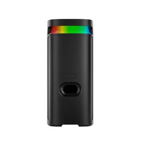 Parlante Portátil Aiwa Tws Flame Line Negro Bluetooth Con Micrófono
