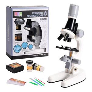 Microscopio Educativo Juguete Ni&ntilde;os Kit Accesorios