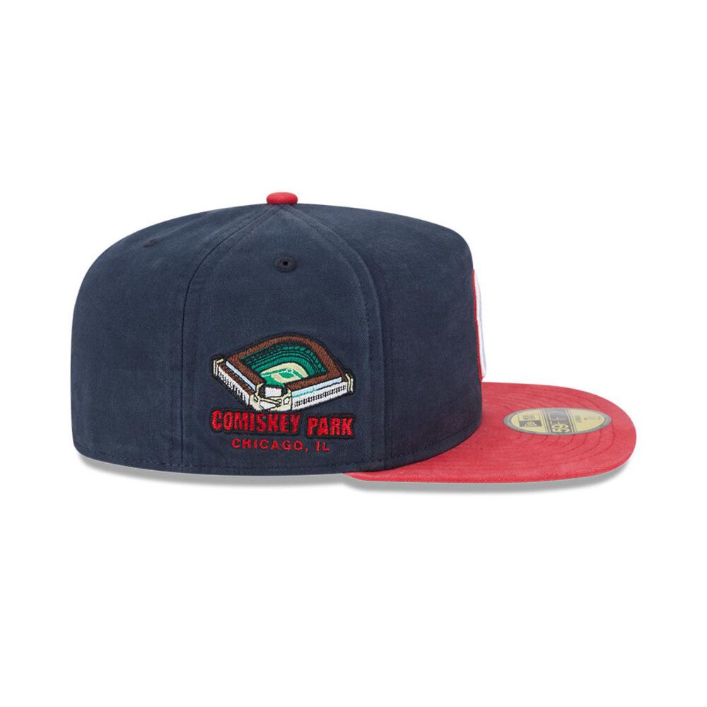 Gorra 59fifty Chicago White Sox Championship Side Flag Negro image number 4.0