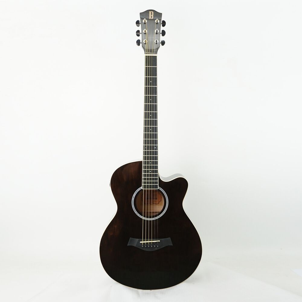 Guitarra Eq Cuer Met 40" Bands Glossy Bil-404-eq-tob Bilbao image number 0.0