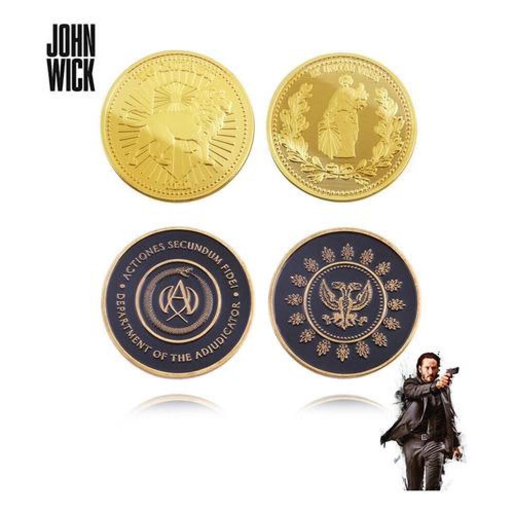 Pack Monedas John Wick Hotel The Continental & Adjudicator image number 0.0
