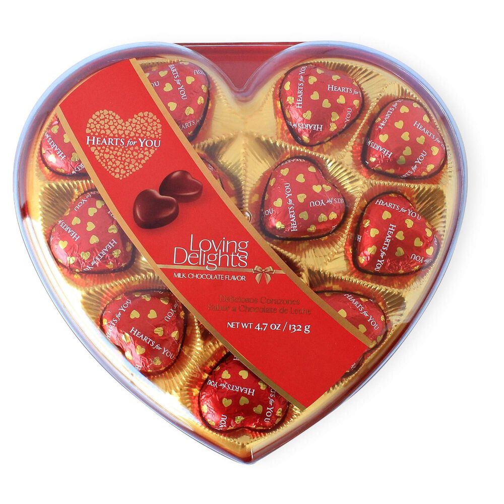 Bombones De Chocolate Hearts For You Loving Delights 12un image number 0.0