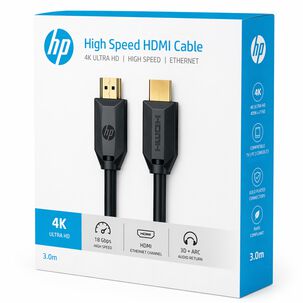 Cable Hdmi 2.0 Hp 4k High Speed 18 Gbps 3 Metros Dhc-h001