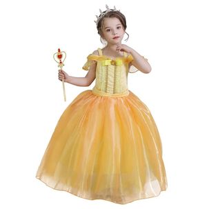 Disfraz Princesas Bella Niña Disney La Bella Y La Bestia