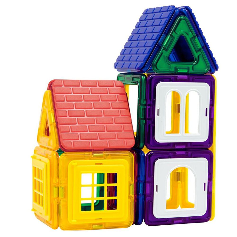 Bloques Magn&eacute;ticos 38 Piezas Juguete Didactico Ni&ntilde;o Ni&ntilde;a image number 4.0