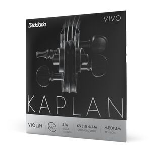 Set Cuerdas Viol&iacute;n 4/4 Kaplan Vivo T.med Kv310 4/4m Daddario
