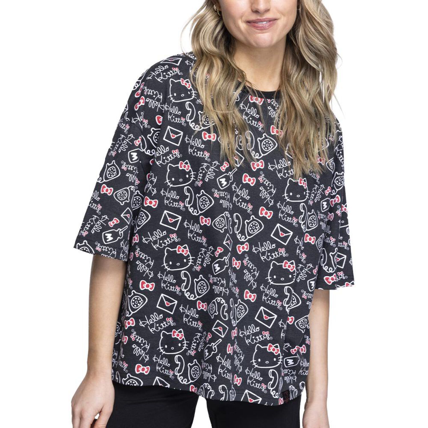 Pijama Verano Top Hello Kitty M263avhkc3 image number 0.0