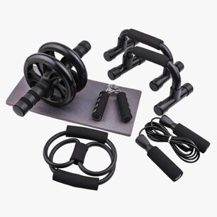 Set Deportivo 7 En 1 Rodillo Rueda Abdominal