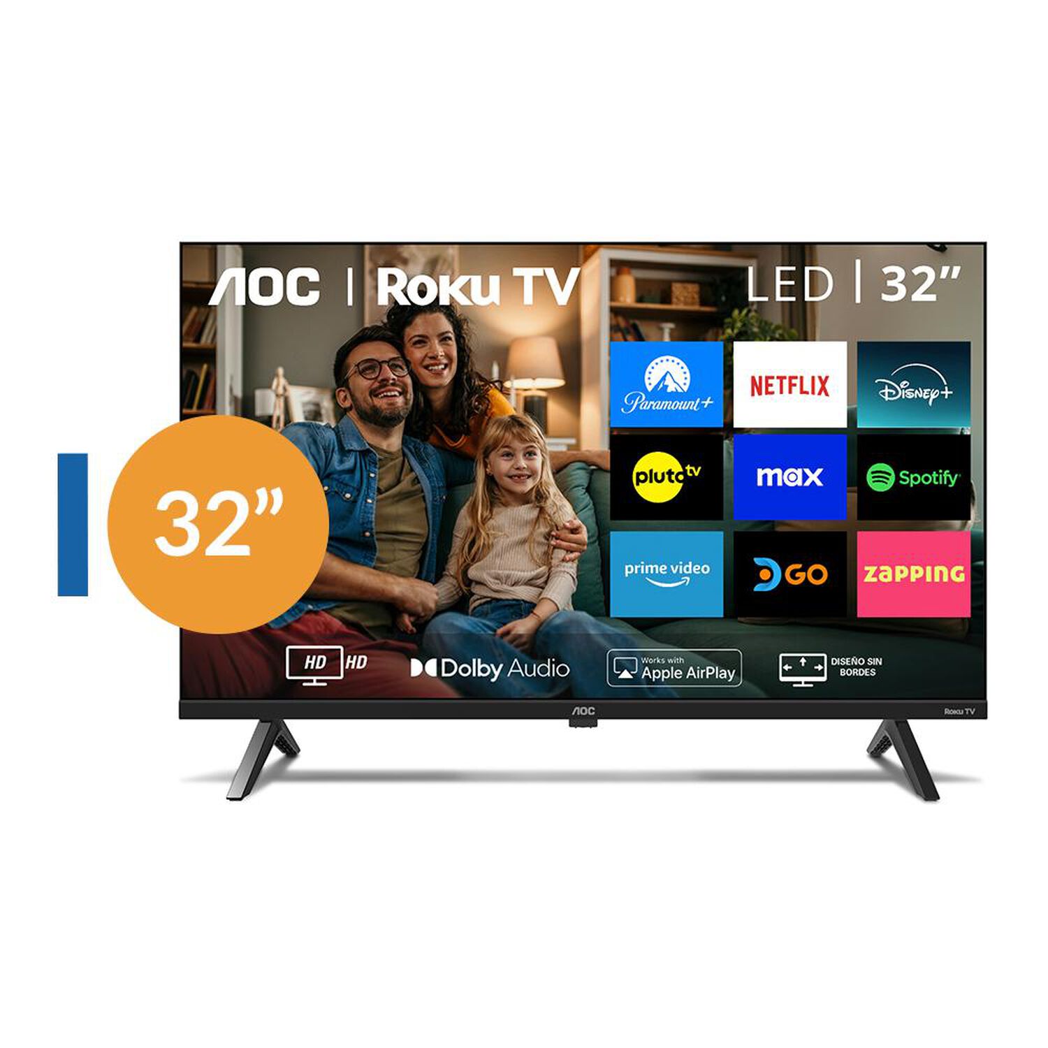 Led 32" AOC 32S5045 / HD / Smart TV image number 0.0