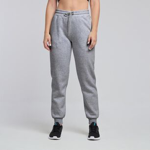 Pantal&oacute;n De Buzo Deportivo Liso Tiro Alto Regular Mujer Wetland