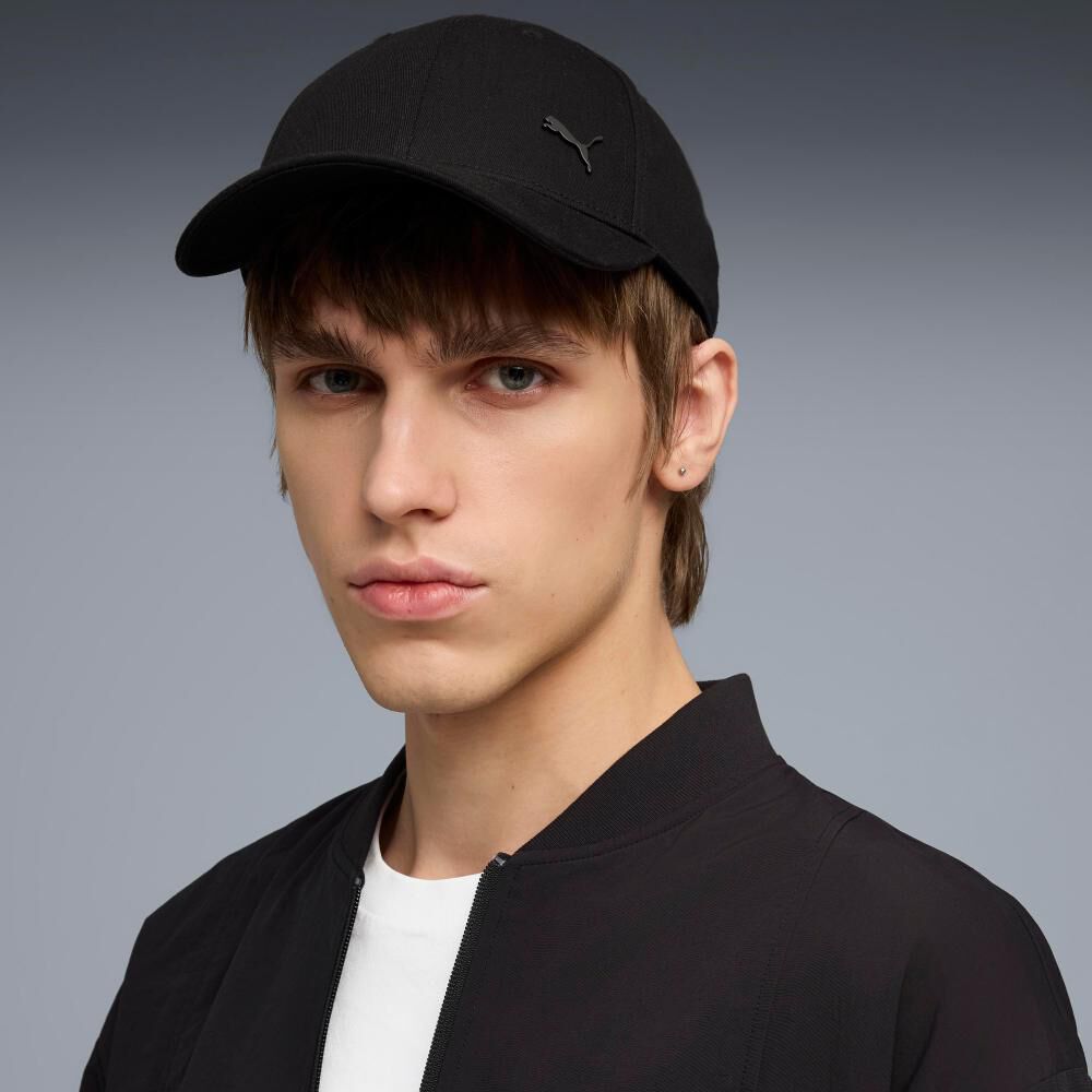 Jockey Unisex Puma Ess Elevated Metal Puma Cat Bb Cap image number 2.0