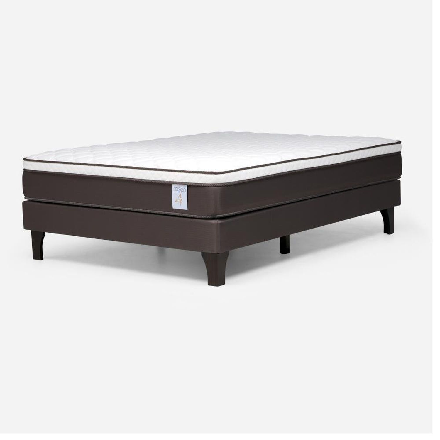 Cama Europea Rosen Style 4 Plus / Full / Base Normal image number 1.0
