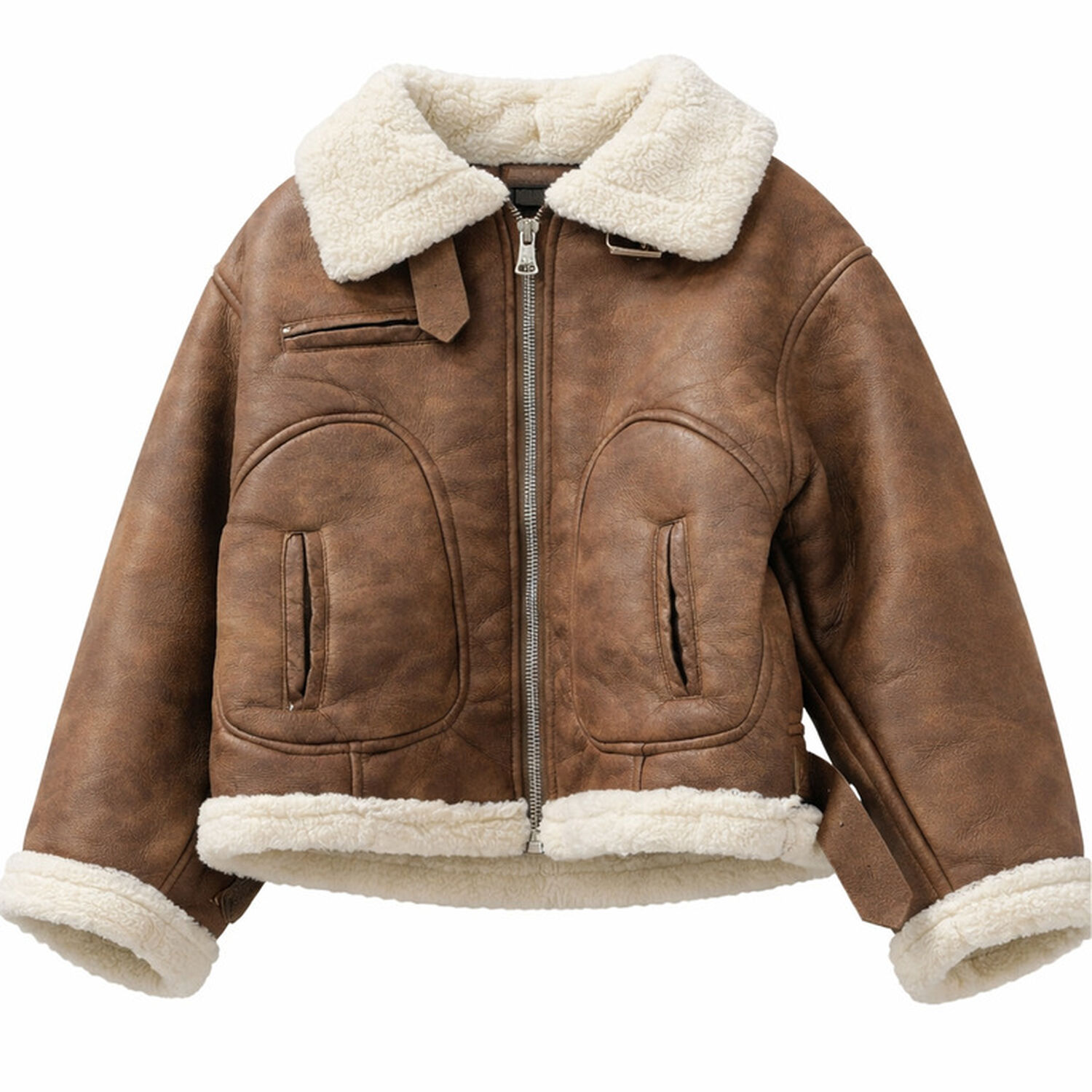 Chaqueta Ni&ntilde;o Tipo Aviador Vintage Invierno image number 1.0