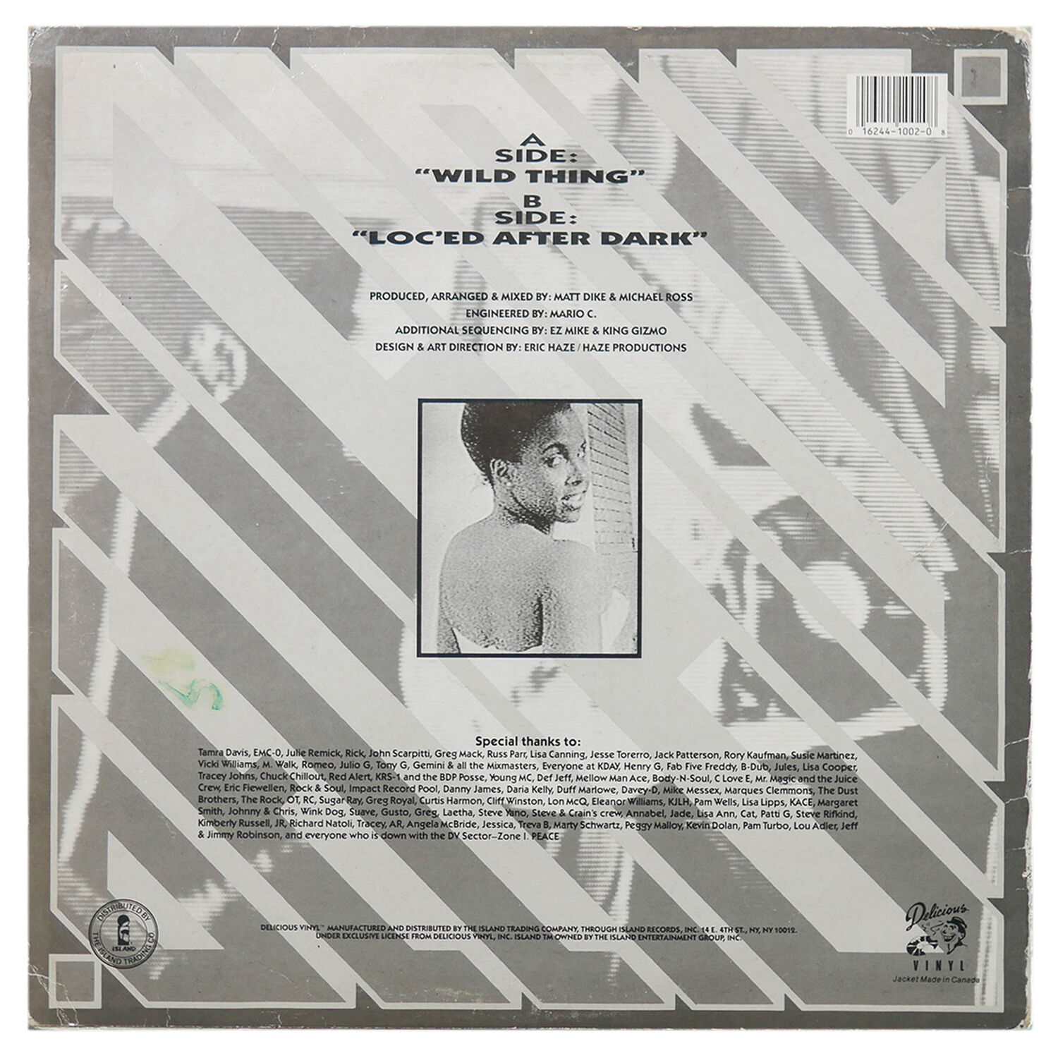 Tone-loc - Wild Thing | 12" Maxi Single Usado image number 1.0