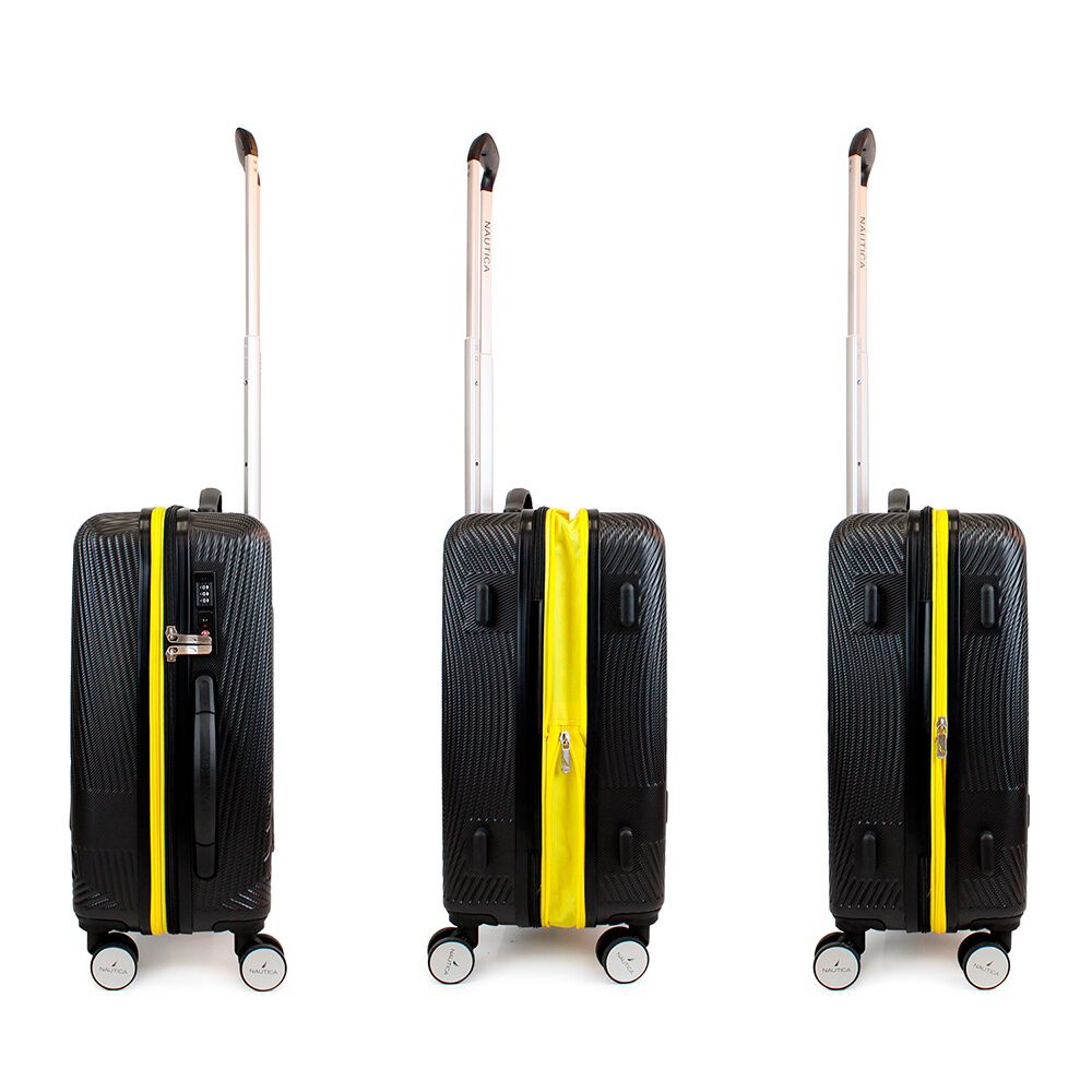 Maleta De Cabina Nautica S 10kg Bahamas Negra image number 6.0