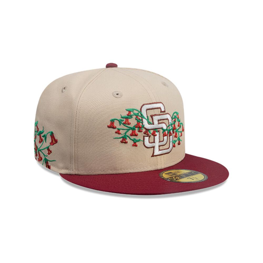 Gorra 59fifty San Diego Padres Mlb City Elements Beige image number 0.0