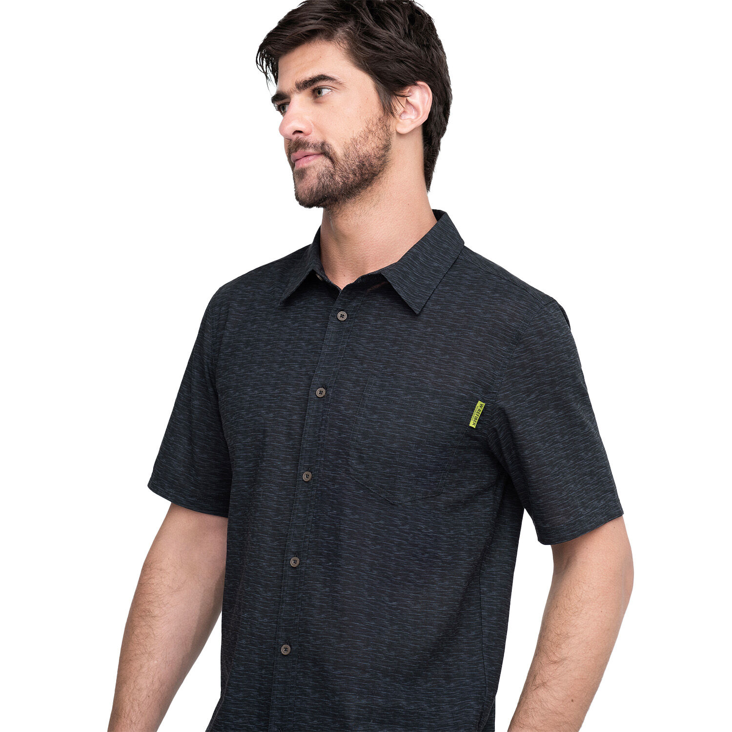 Camisa Hombre Weinbrenner Cusco Negro image number 2.0
