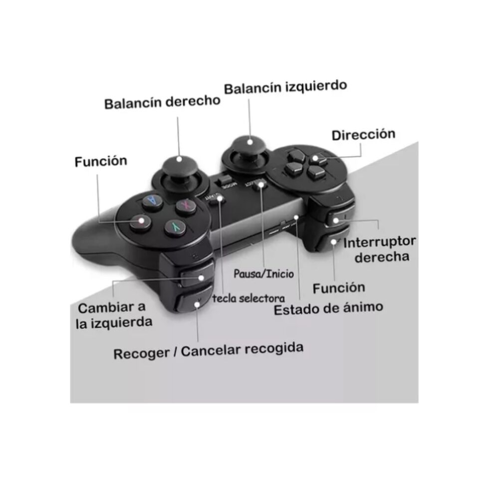 Accesorios Juegos Retro Inalámbrico 4k Hdmi 10000+ 64gb image number 3.0