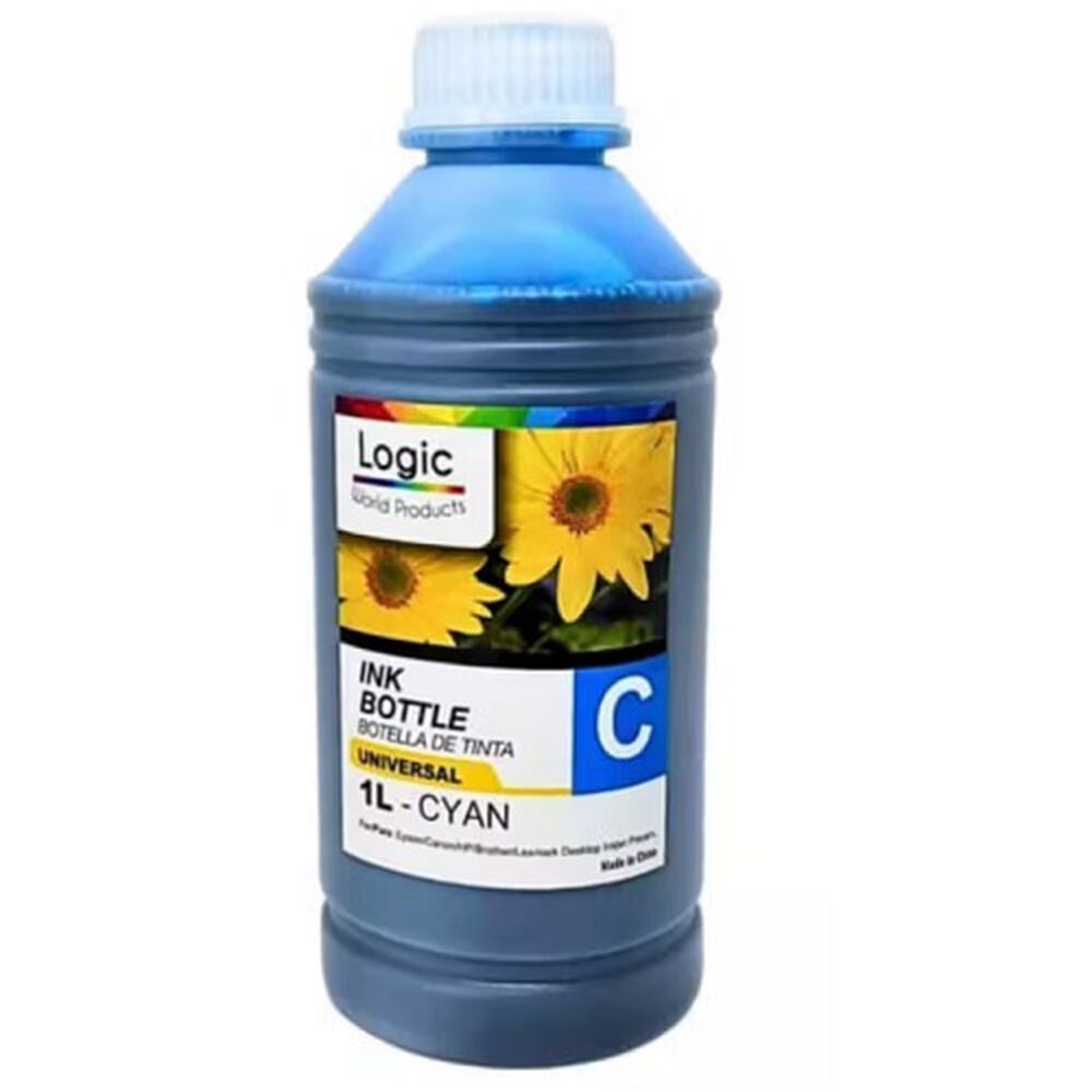 Botella De Tinta Cyan Universal 1 Litro image number 0.0
