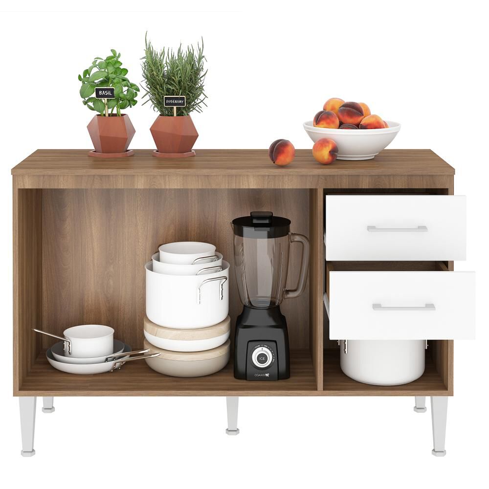Mueble De Cocina Base Vekkahome Opie 120 Cm image number 2.0