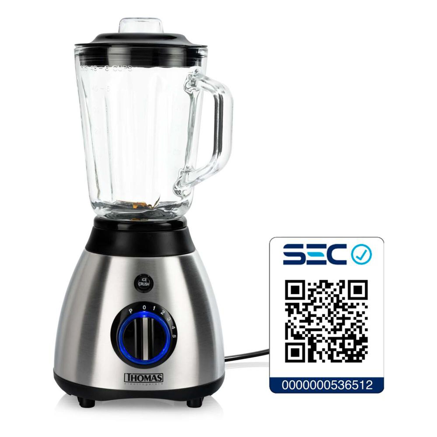 Licuadora Thomas Th-510vi / 1,5 Litros / 800 Watts image number 6.0
