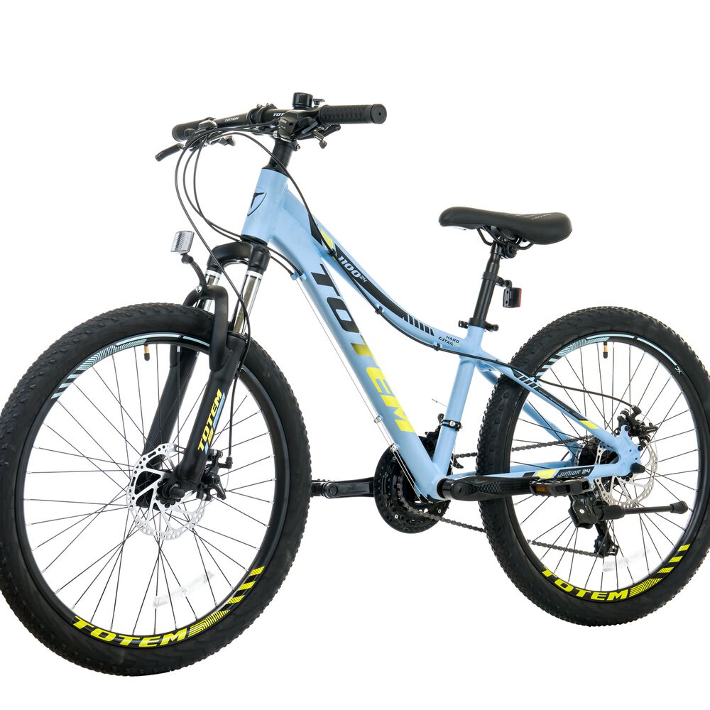 Bicicleta Totem Mtb Aro 24 Modelo 1100 Celeste image number 5.0