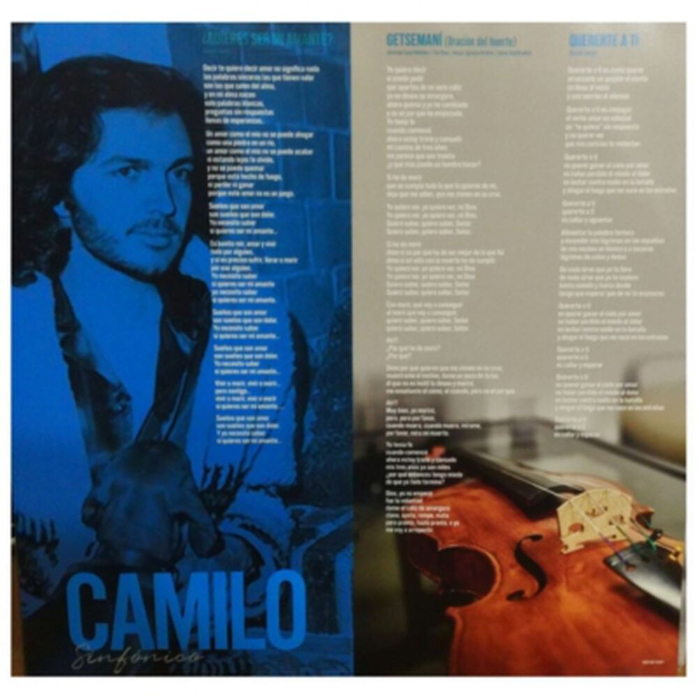 Camilo Sesto - Camilo Sinfonico (2lp) | Vinilo image number 2.0
